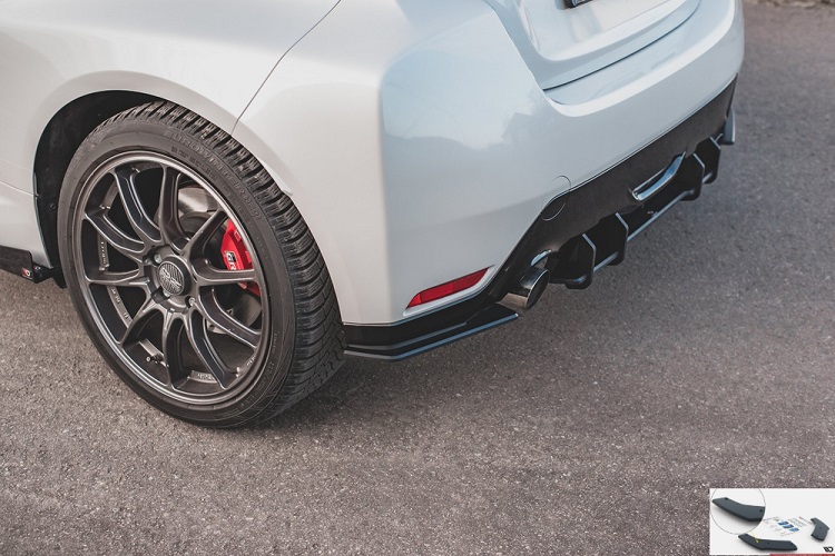 APPENDICI DIFFUSORE POSTERIORE SPORTIVO STREET PRO MAXTON DESIGN PER TOYOTA YARIS GR MK4 PRE-RESTYLING