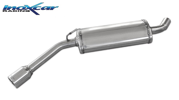SCARICO FINALE SPORTIVO SILENZIATO INOXCAR PER ALFA ROMEO GIULIETTA 1.4 MULTIAIR 170CV (USCITA ⌀80MM)