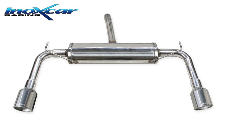 SCARICO FINALE SPORTIVO SILENZIATO INOXCAR PER ALFA ROMEO GIULIETTA 1.4 MULTIAIR 170CV (USCITA SDOPPIATA)