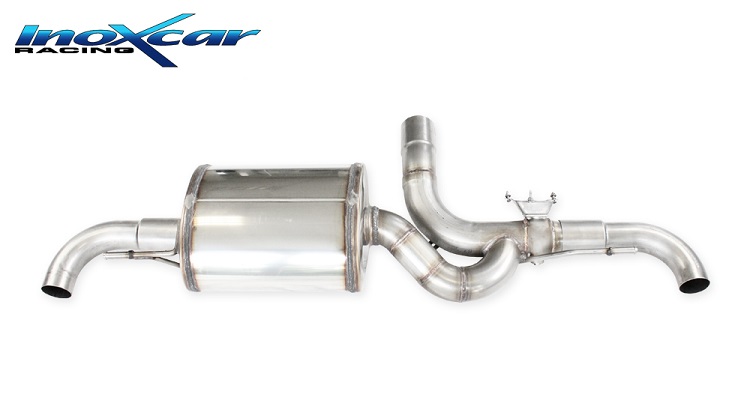 SCARICO FINALE SPORTIVO SILENZIATO CON VALVOLA INOXCAR PER MERCEDES CLASSE A35 AMG W177 2.0 306CV