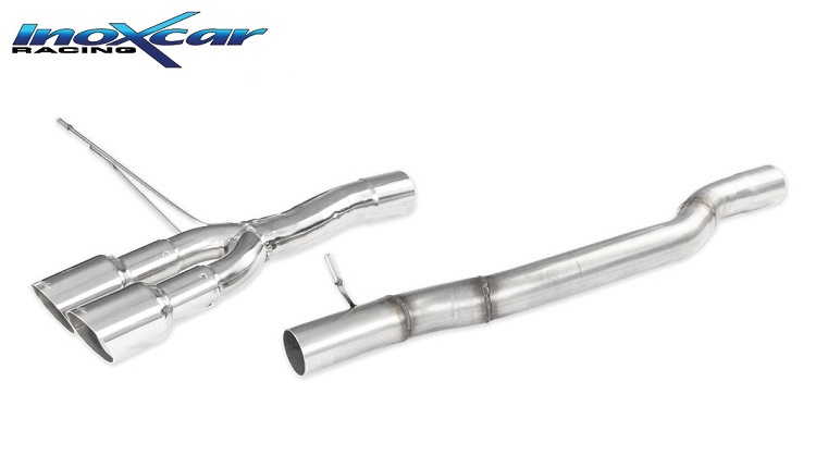 SCARICO FINALE SPORTIVO LIBERO RACING INOXCAR PER MINI COOPER F56 S / JCW CON OPF