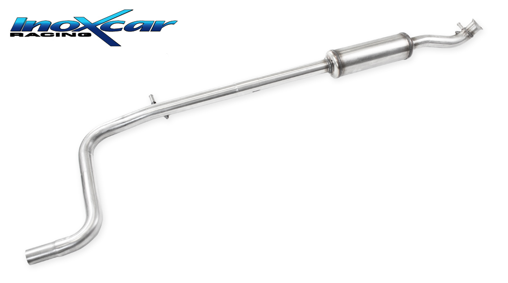 SCARICO CENTRALE SPORTIVO SILENZIATO INOXCAR PER OPEL CORSA F 1.2 131 CV GS-LINE