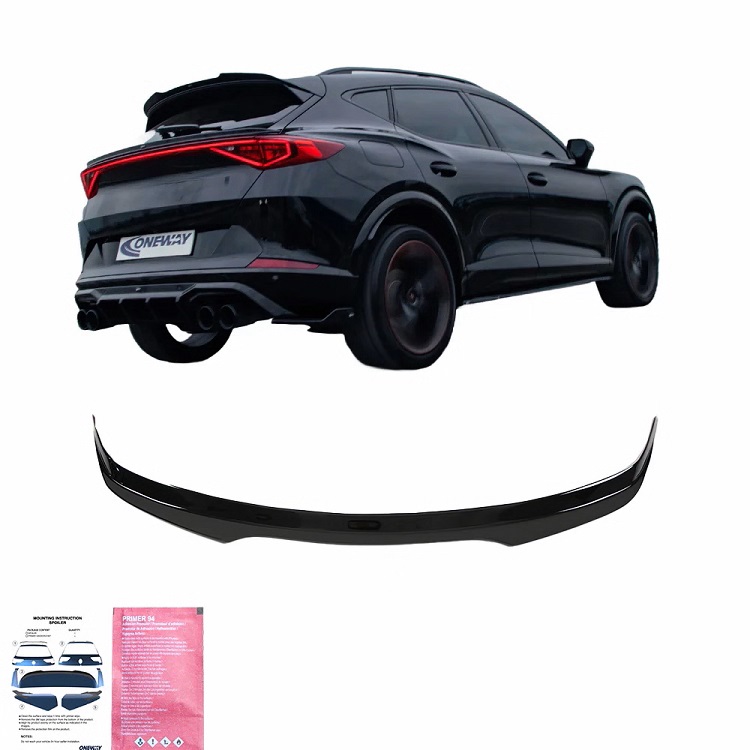 SPOILER CAP NERO LUCIDO PER CUPRA FORMENTOR